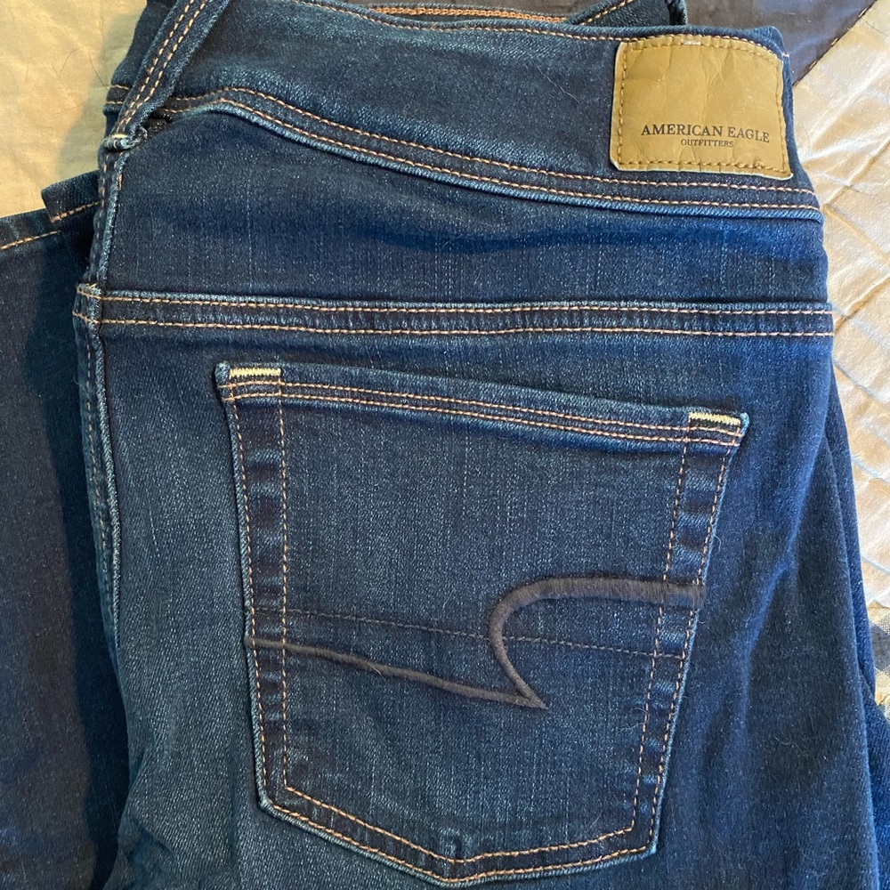 Size 8 American Eagle Boot Cut Super Stretch jeans